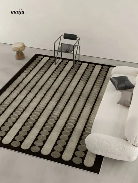 Coastline Geometric Retro Rug from maija