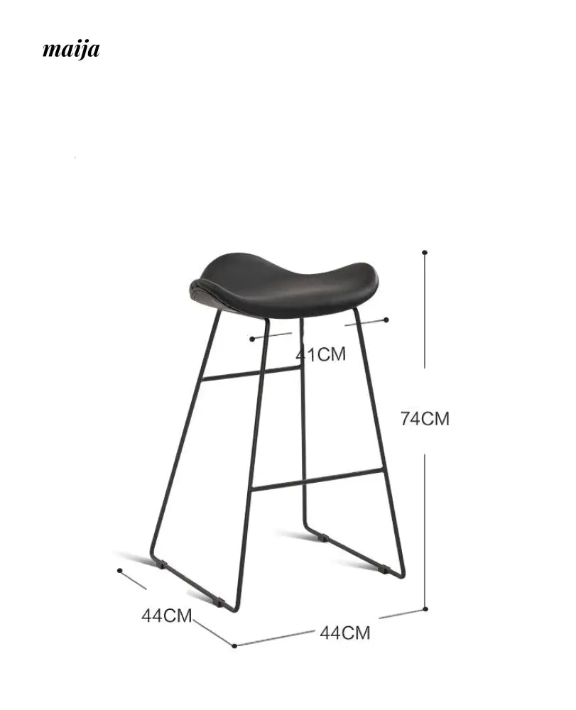 Classic Leather Bar Chair from u-lord