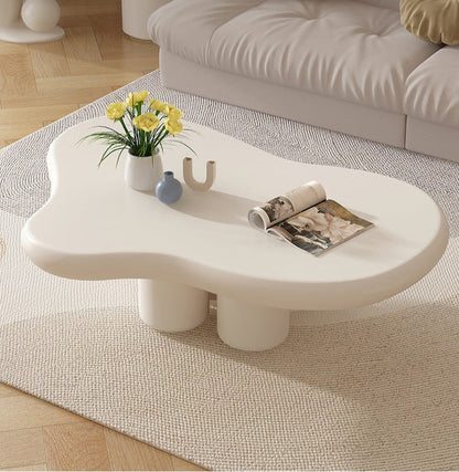 Cloud Coffee Table from Bamboo Holder