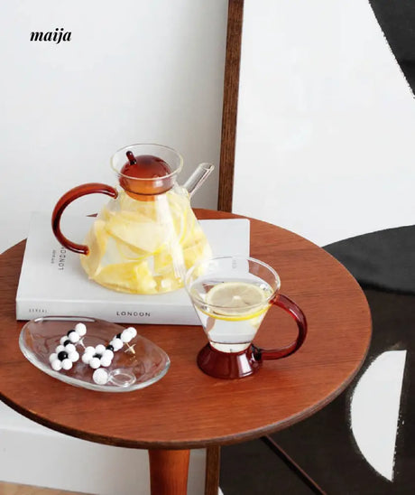 Amber Triangle Tea Set from moreover