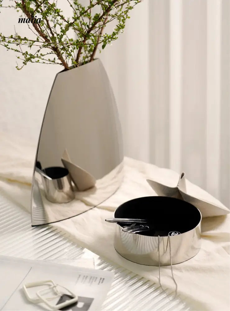Lowe Flat Mouth Flower Vases from maija