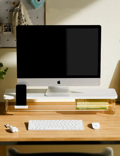 Kai Acrylic Monitor Stand with Phone Stand from LZL