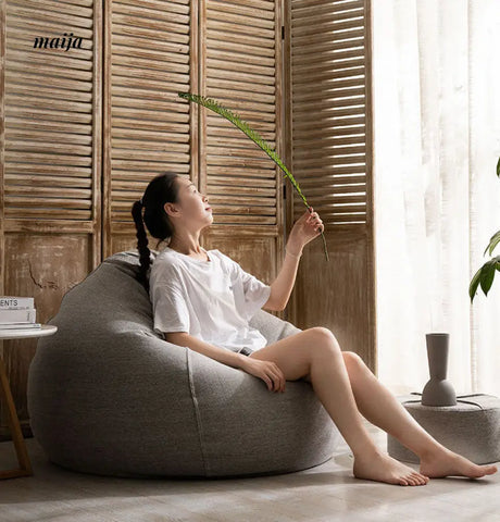 Cotton Lazy Bean Bag Sofa from MY