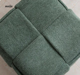 Woven Corduroy Cube Stool from maija