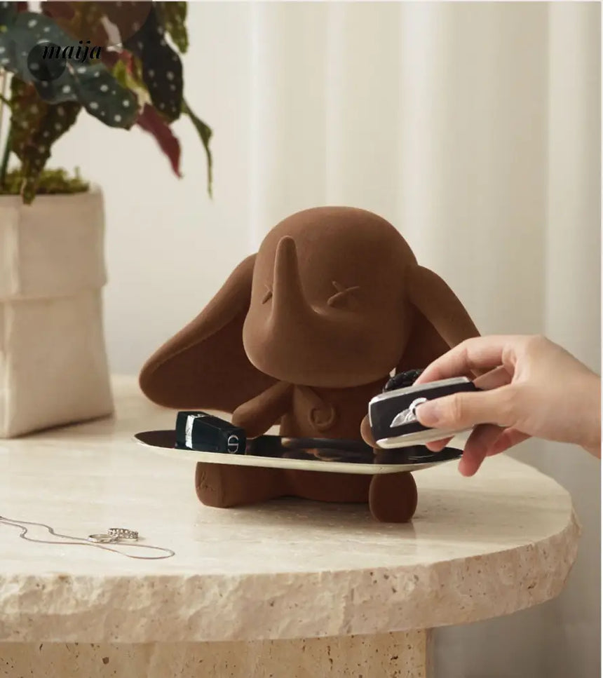 Elephant House Warming Decorative Tray from LAMOME DECO