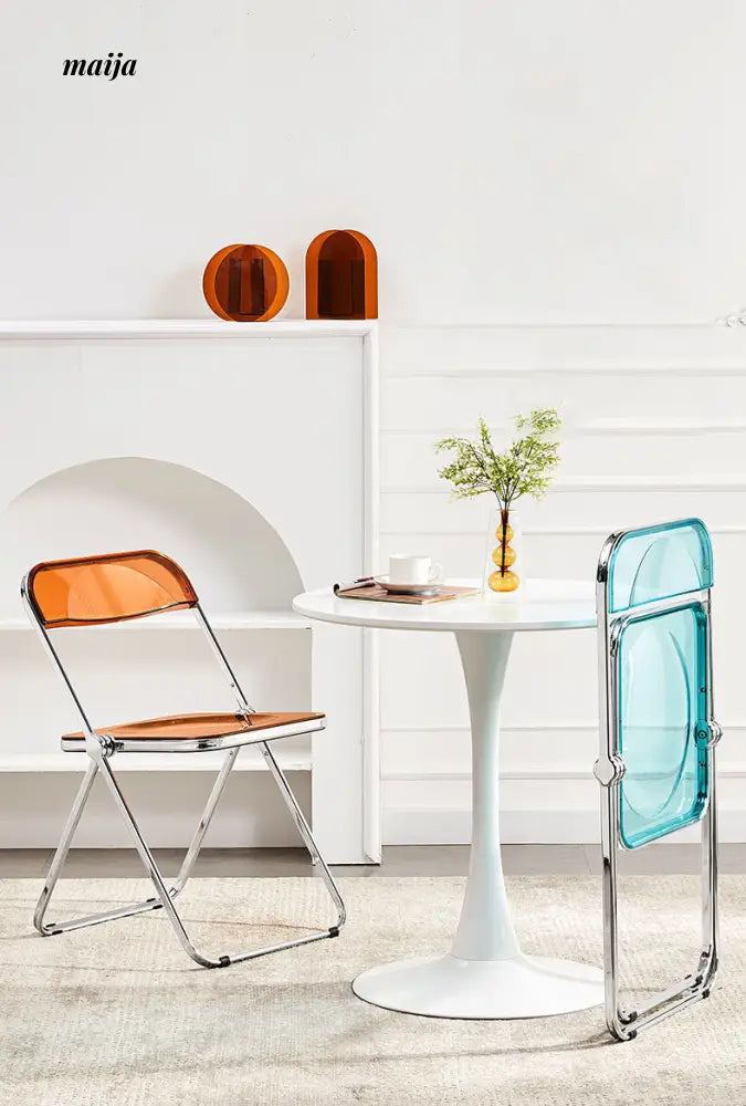 Transparent Crystal Folding Chair from maija