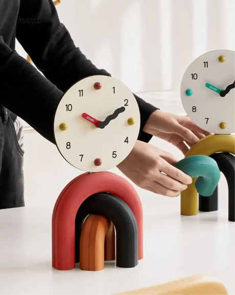 Hayden Rainbow Table Clock from ReFound