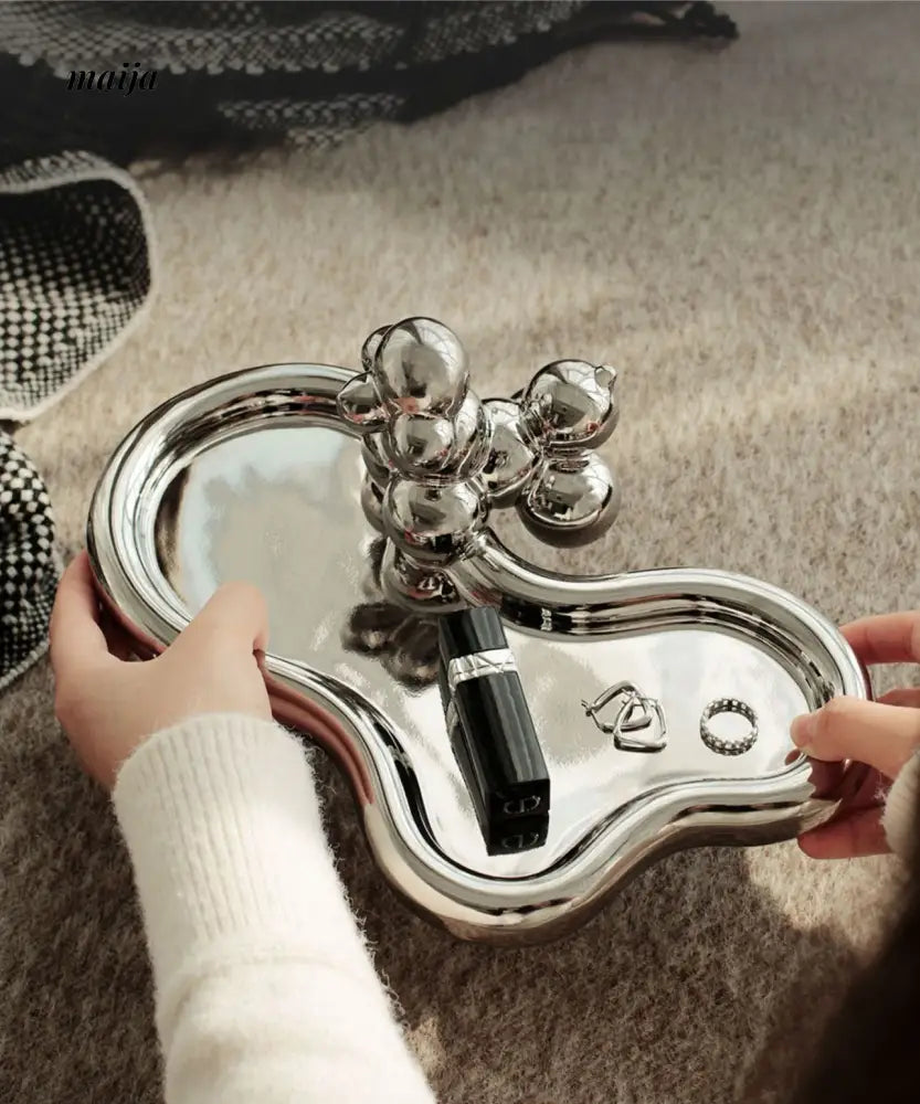 Glossy Puppy Ceramic Tray from maija