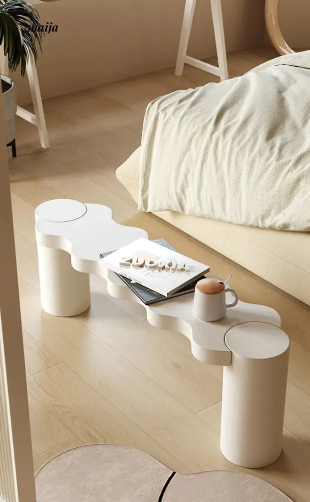 Wavy Long Stool from maija