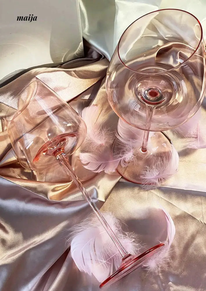 Pink Flamingo Wine Glass from maija