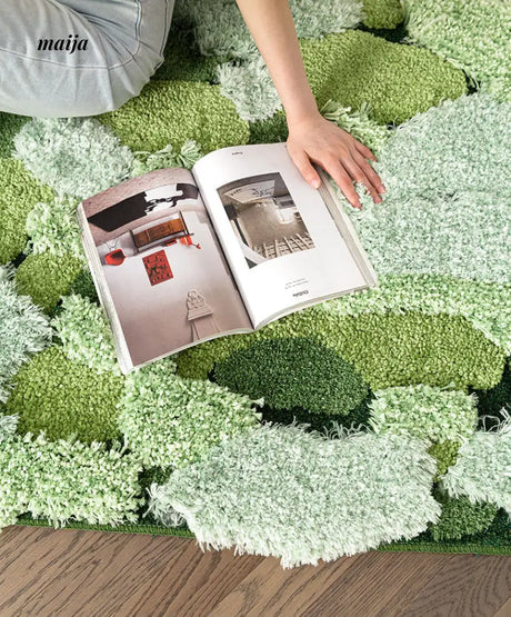 Blooming Marina Rectangular Rug from Blanket Cang