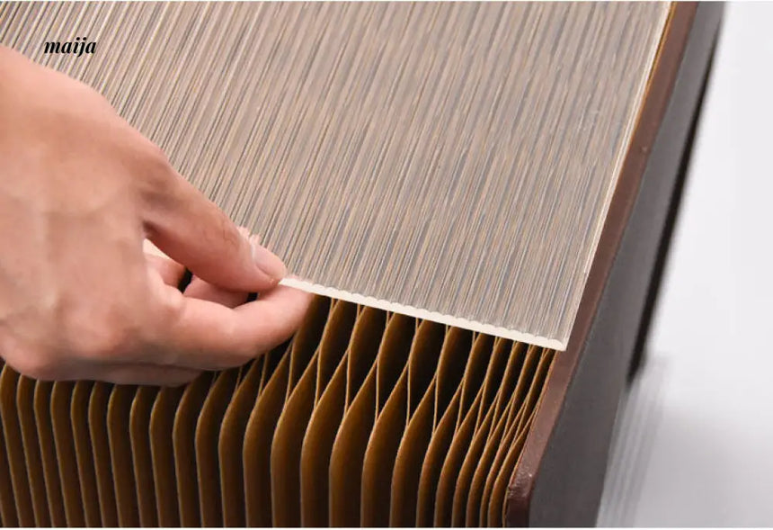 Accordion Paper Bedside Table from Shiba Paper