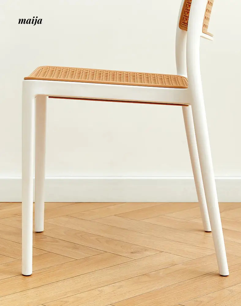 Woven Rattan Stackable Chair (set of 2) from maija