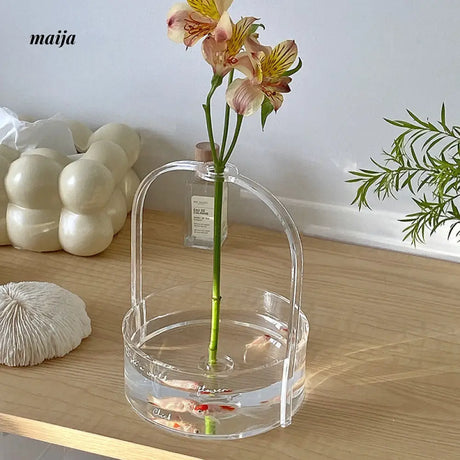 Acrylic Dish Vase from CLICK