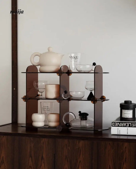 Glenn Acrylic Storage Shelf from maija