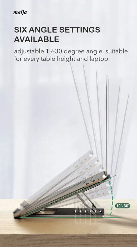 Adjustable Metal Laptop Stand from llano/Green Giant