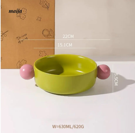 Dopamine Colourful Ceramic Rice Bowls from maija