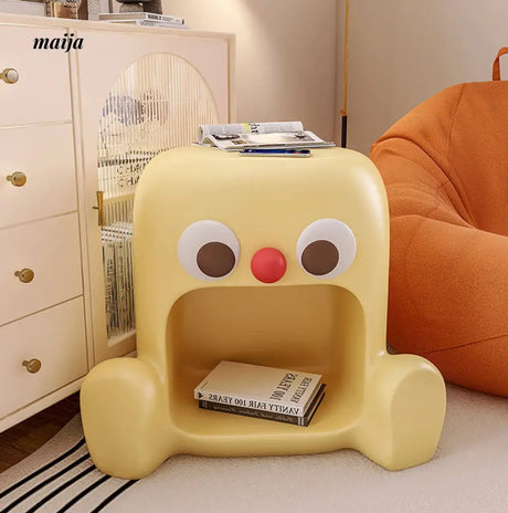 Yellow Robot Storage Side Table from maija