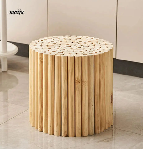 Log Style Stool from maija
