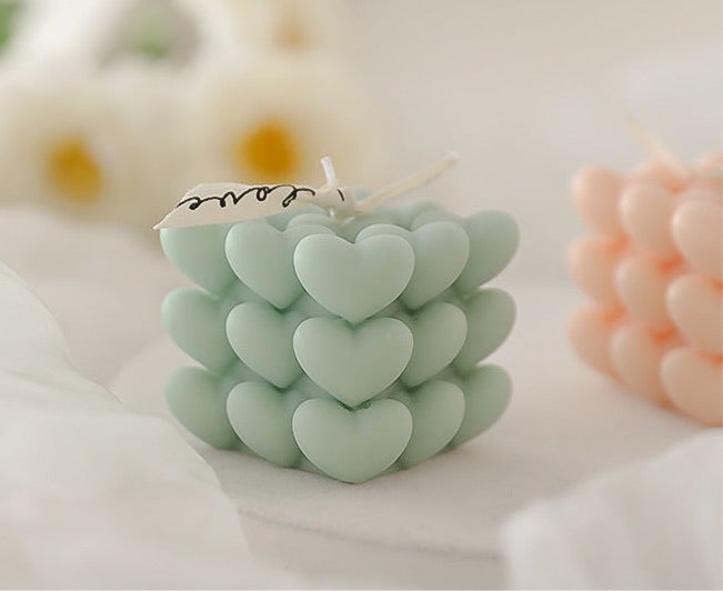 Fluttery Heart Candle from maija