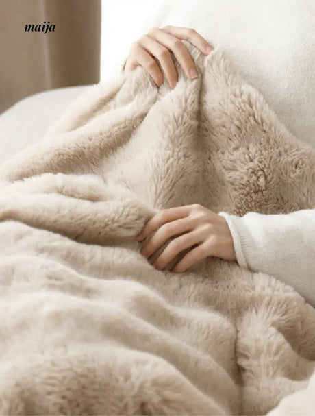 Velvet Bubble Cushion and Blanket from milamila