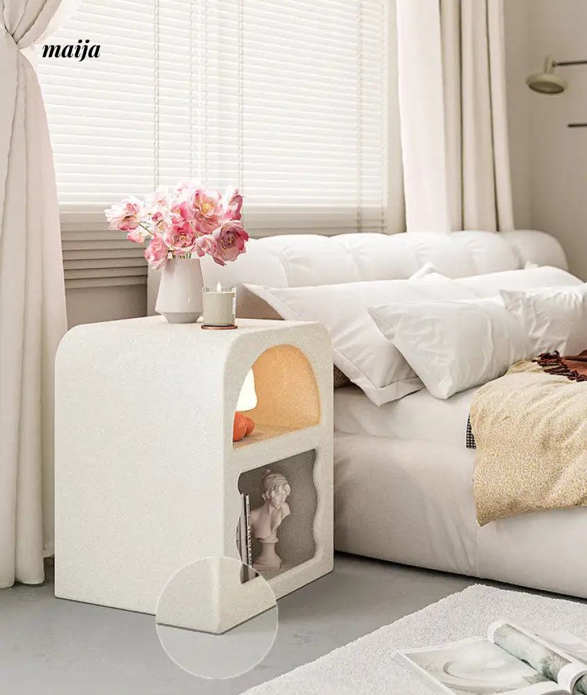 [CLEARANCE] Snow Cave Bedside Table (Slightly Damaged) from maija