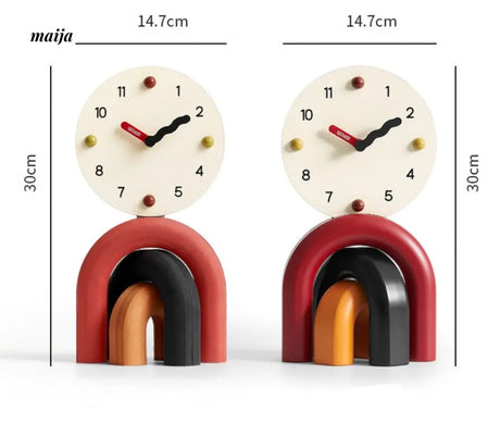 Hayden Rainbow Table Clock from ReFound