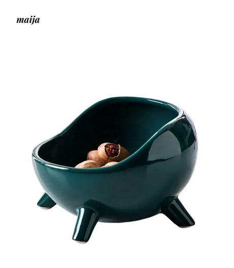 Four Legged Colourful Ceramic Storage Bowl from Xingmijia