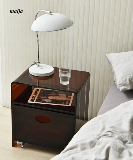 Amber Acrylic Side Table from maija