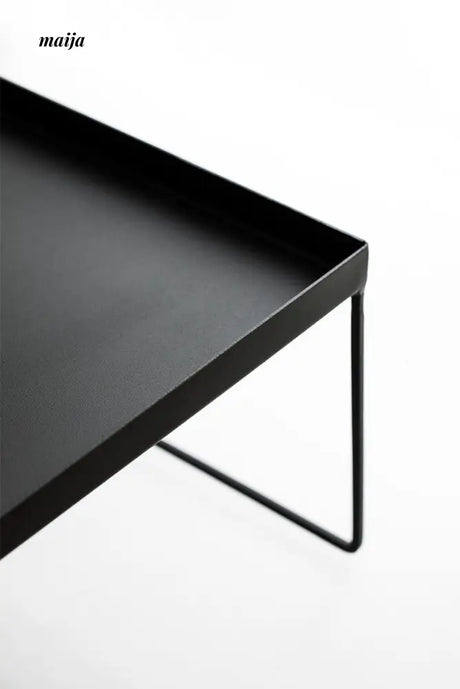 Black Japanese Style Sencha Table from Caomu Temple