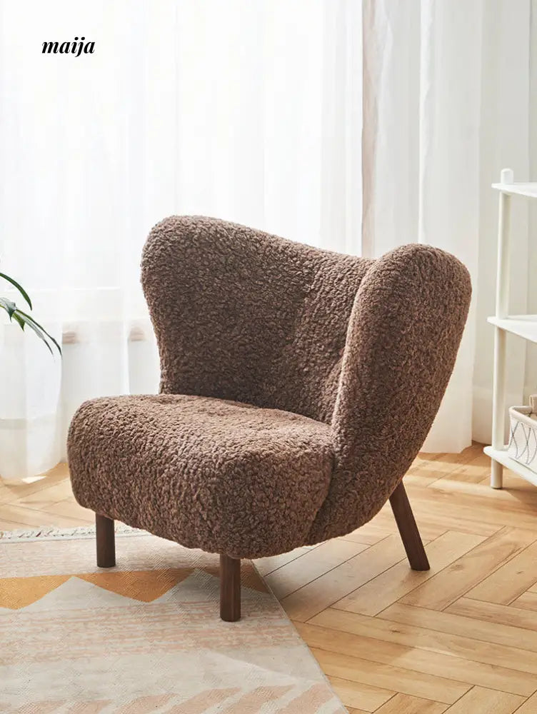 Fluffy Petra Lounge Chair from maija