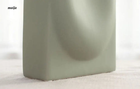 Bella Creamy Matte Ceramic Vase from maija