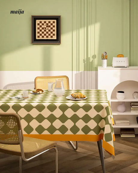 Contrast Checker Tablecloth from maija