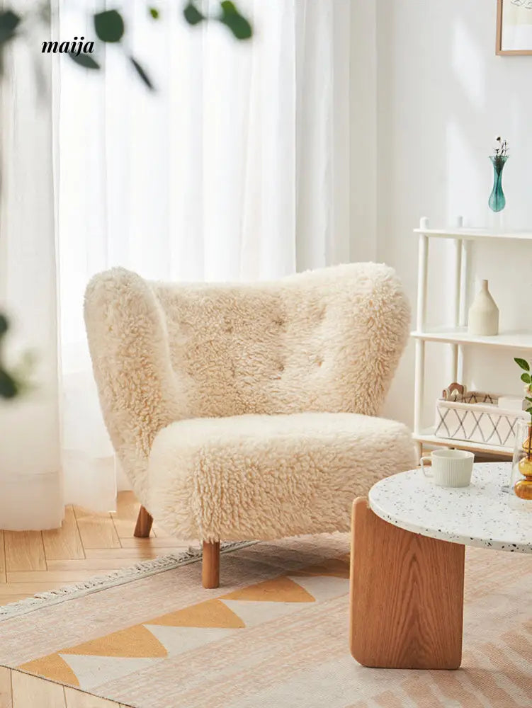 Fluffy Petra Lounge Chair from maija