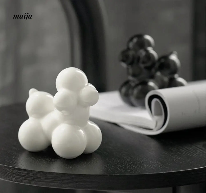 Glossy Puppy Ceramic Tray from maija