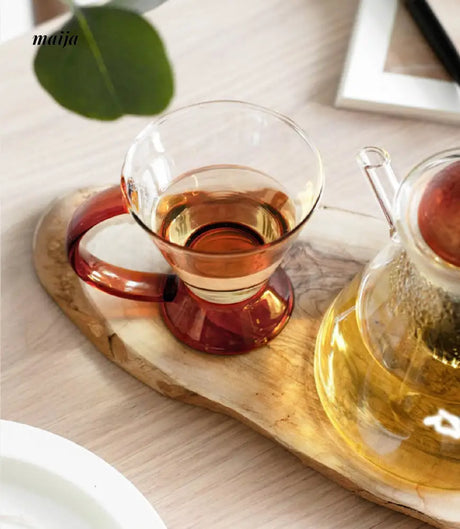 Amber Triangle Tea Set from moreover