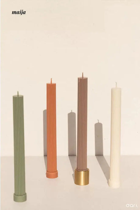 Pastel Roman Column Candle from maija
