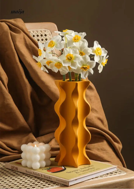 Klein Blue Odd Shaped Vase from maija