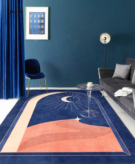 Klein Blue Quiet Atmosphere Rug from maija