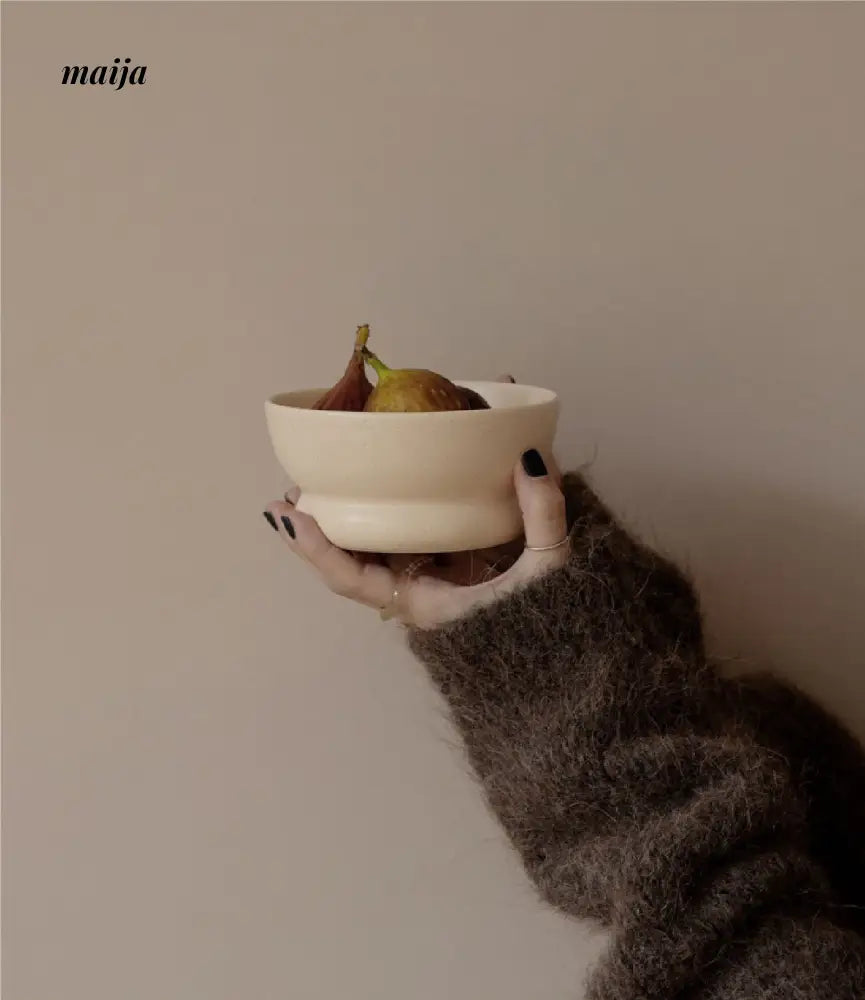 Chubby Moi Ceramic Cereal Bowl from MOREOVER