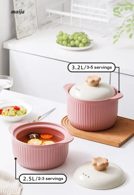 Aquarius Ceramic Casserole Pot from maija