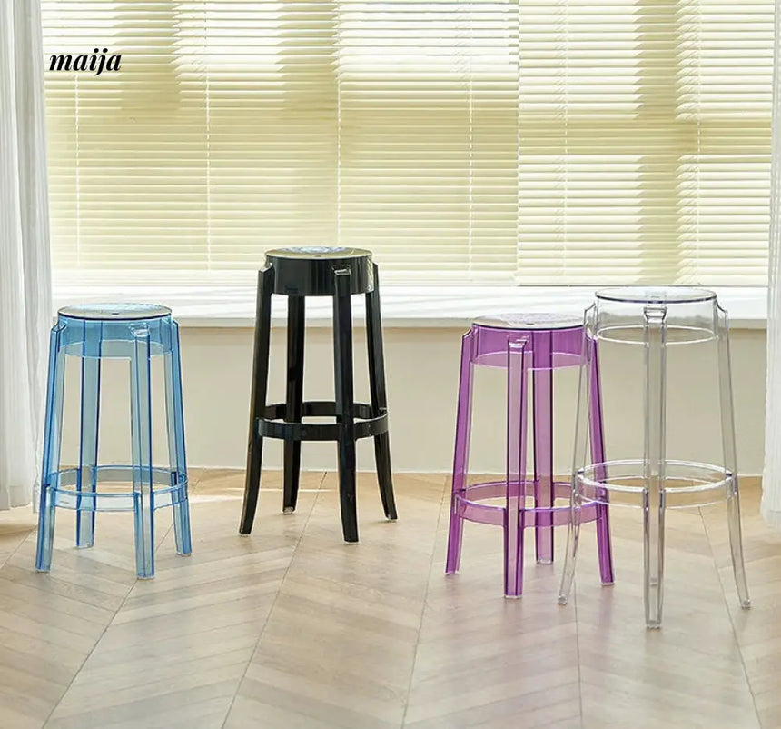 Crystal Colourful Bar Stool from maija