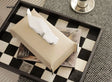 Sugar Cube Leather Tissue Box from maija
