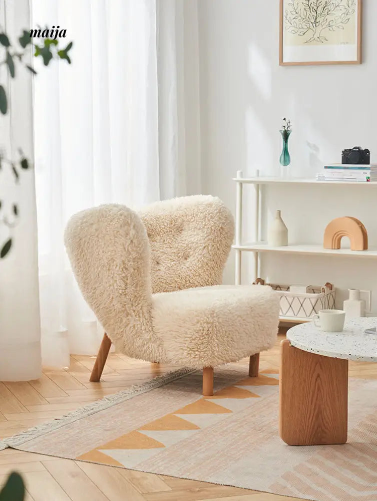 Fluffy Petra Lounge Chair from maija