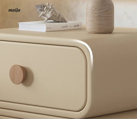 Andrea Microfiber Wrapped Side Table from maija