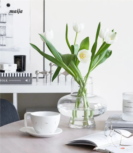 Bell Shaped Glass Vase from maija