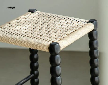 French Braid Woven Rattan Chair from maija
