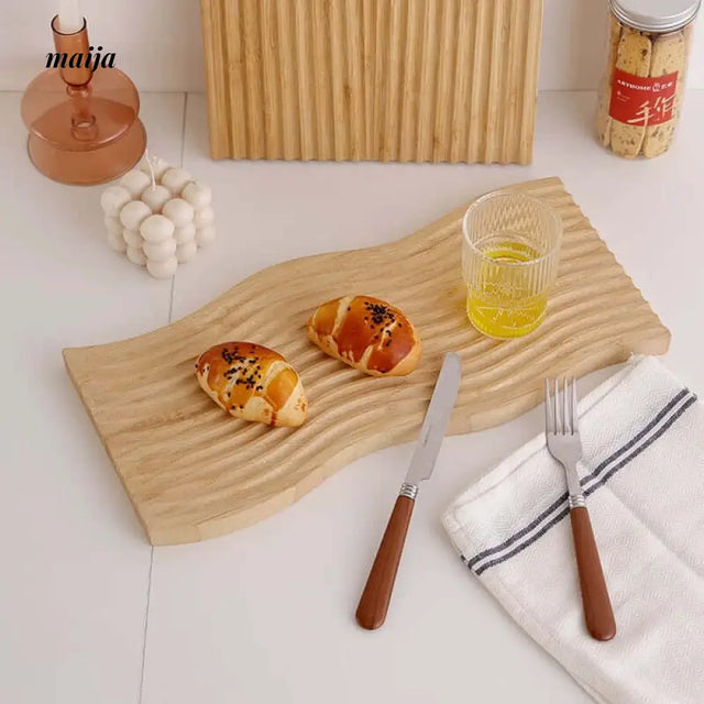 Wavy Wooden Tray from maija
