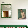 [Pre-Order] Jade Beaded Square Mirror from maija