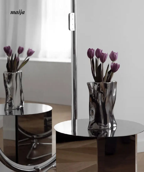Electroplated Ceramic Vase from MOREOVER